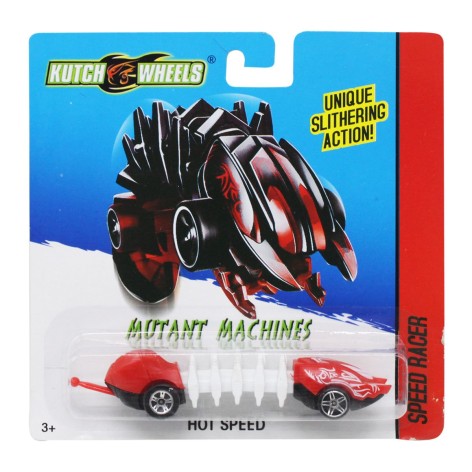 Машинка металопластик KUTCH WHEELS (Червона)