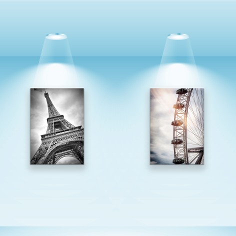 Набір постерів Riviera Blanca "Лондонське око" 40x28 см 2 шт (PS-029)