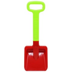 Лопата, 45 см (червона, із зеленою ручкою)