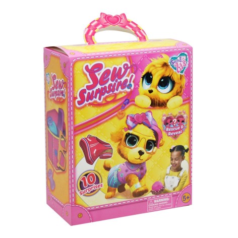Іграшка-сюрприз "Scruff A Luvs: Sew surprise", жовтий