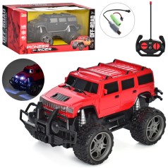 Р/К Джип, аккумулятор, 1:16, 23см, свет, USBзарядное, 2 цвета, в кор-ке, 30-16,5-15,5см /18/
