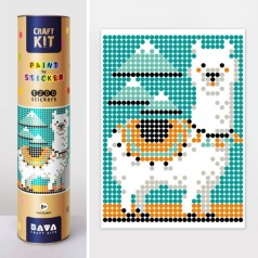 Картина за номерами з наклейками 