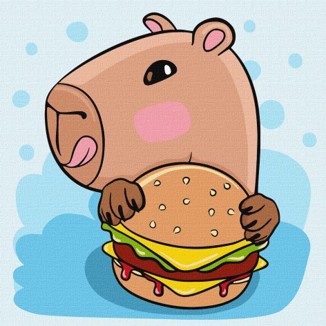 Картина за номерами для дітей 