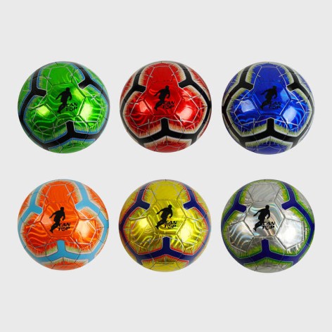 Мяч футбольный 6 видов, микс видов 