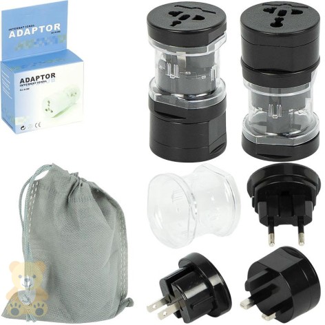 Універсальний адаптер-перехідник 125V 6A / 250V 13A 997/517