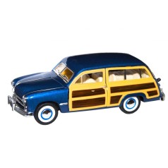 Машинка металева FORD WOODY WAGEN 1949 синій