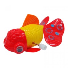 Заводная игрушка "Золотая рыбка" (желтая)