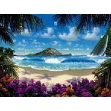 Алмазная мозаика по номерам 30*40 