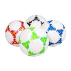 Дитячий м'яч футбольний BT-FB-0220 EVA 380г 3-х шаровий з ниткою 4 кольори