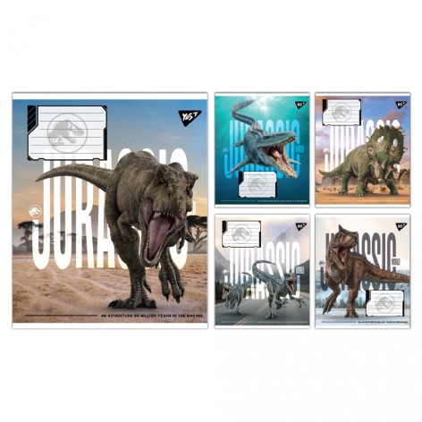 А5/12 кл. Yes JURASSIC WORLD ALIVE, тетрадь ученический школьный, цена за 25 шт. //