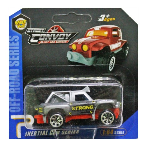 Машинка ДЖИП серый