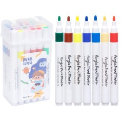 Набір маркерів акрилових з круглим наконечником, у пластиковому боксі 24 кольори W820-24