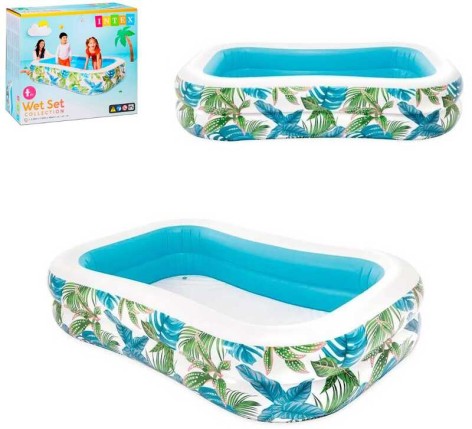 Басейн дитячий надувний Intex 229х152х48см, об`єм води 600л 57177