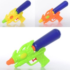 Водяний пістолет розмір середній, 25см, 3 кольори, п/е, 15-25-4см 
