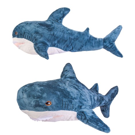 Мягкая игрушка акула, 60 см