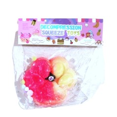 Лапка-антистрес велика, 11 см, таба, помаранчева