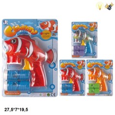 Бульбашкомет 2*50мл P8308 рыба-клоун свет.3кол.лист.27,5*7*19,5 