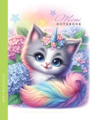 Блокнот, 80г, Інтегральний, 128х165 мм, 48 аркушів, чисті аркуші, Мат.лам. диз.24303