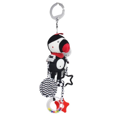 Мягкая подвеска-погремушка 