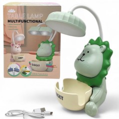 Настільна лампа-тримач для телефону з точилкою для олівців (максимальна висота - 26 см) ментол