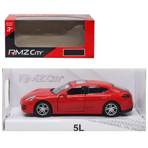 Машинка металева Porsche Panamera Червоний