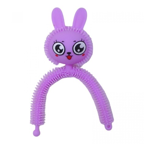 Браслет Зайці бузковий