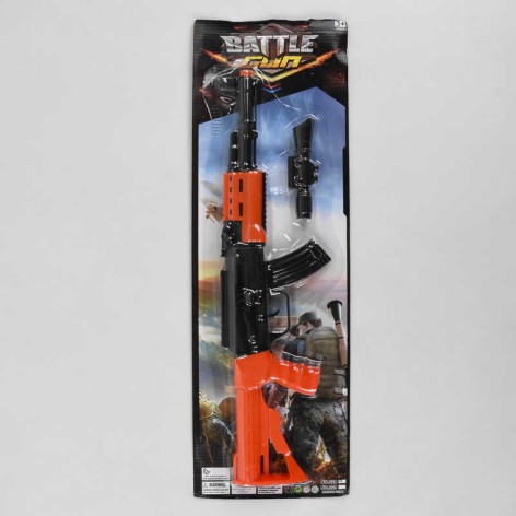 Автомат тріскачка, знімний приціл, на листі 60*19,5*3 см 