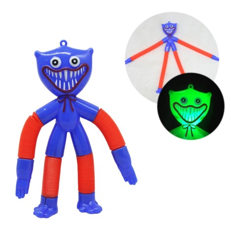 Хагги Вагги трубы со светом синий