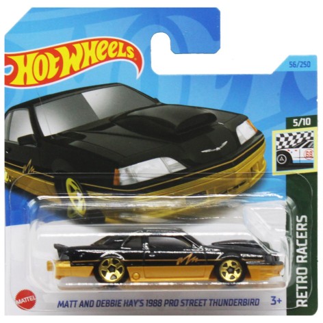Базова машинка Hot Wheels MATT ANA DEBBIE GOLD+BLACK