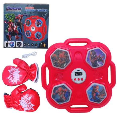 Электронный бокс MIC "Человек-паук" с рукавичками
