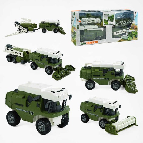 Комбайн підсвічування, звуки, мелодії, інерція, знімне навісне обладнання, причеп, у кор. /18/