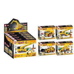 Конструктор, “Спецтехніка”, фігурка героя, /18/72/4шт в кор.