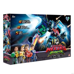 Ігровий набір DINOSTER - МЕТАТРОН (5 роботів, аксесуари)