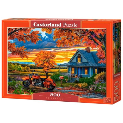 Пазлы "Осенний поездка", 500 элементов