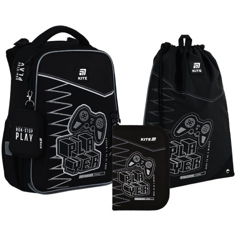 Набор рюкзак + пенал + сумка для обуви Kite 531 Player