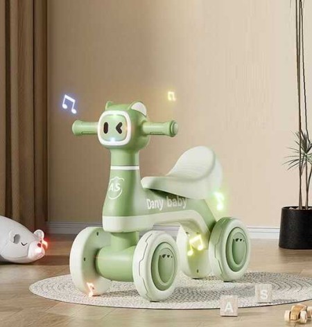 Велобіг JOY 4-х колісний колеса PU, рама пластик, озвучування та підсвічування, в кор. /1/