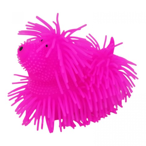 Антистресс-светяшка "Песик", розовый