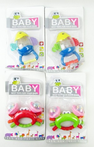 УЦІНКА 20% Брязкальце, 2 види, на планш. 25х15х6 