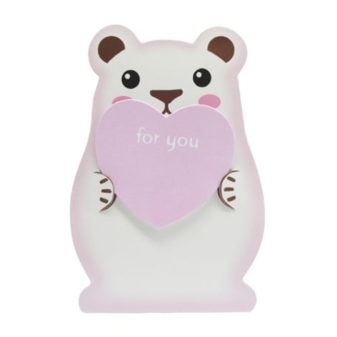 Дитячий блокнот "Білий ведмідь"