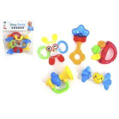 Набор погремушек в шарик 5шт A799B р.23*21,5см