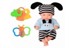 Пупс з аксесуарами в кульку 36*20см 