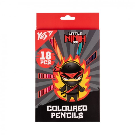 Карандаши цветные Yes 18 кол. 