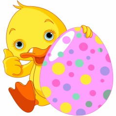 Набор для росписи по номерам Милый утенок Strateg размером 30х30 см (ES-0829)