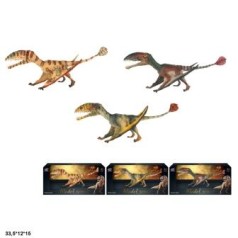 Динозавр Q9899-V54 резиновый, 3 вида 33,5*12*15