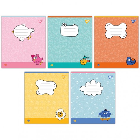 А5/12 кос. Yes Stand with Ukraine, тетрадь учнів. 25 шт в уп. //