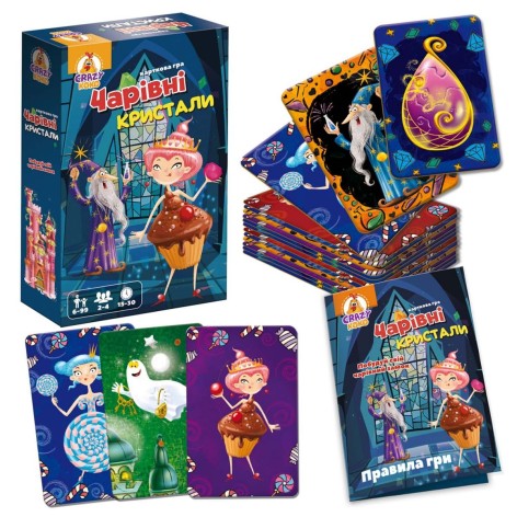 Гра настільна Vladi Toys розважальна.Чарівні кристали. VT8077-04 (укр)