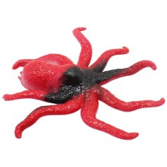 Резиновый осьминог, красный