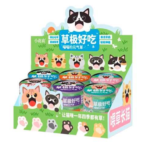 Набір для творчості банка(метал) 8,5-5см, грунт, насіння, (6 видів) /6/72/12шт в кор.  27,5-10-18,5см