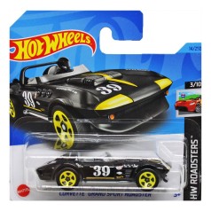 Базова машинка Hot Wheels чорна кабріолет 39