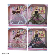 Кукла 29см 8329A/8329B з аксес.4в.кор.32, 5*6*28 